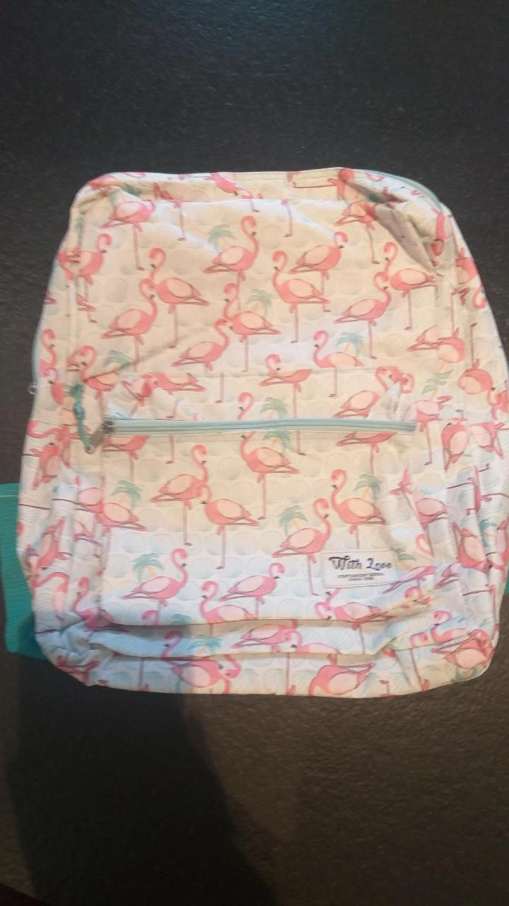Rugzak - with love - flamingo's